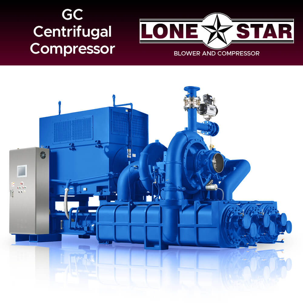 GC Centrifugal Compressor Lone Star Blower